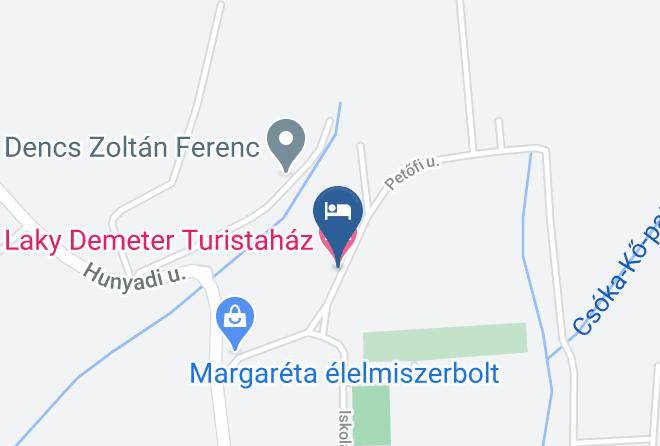 Rezi - Laky Demeter Turistahaz Maps