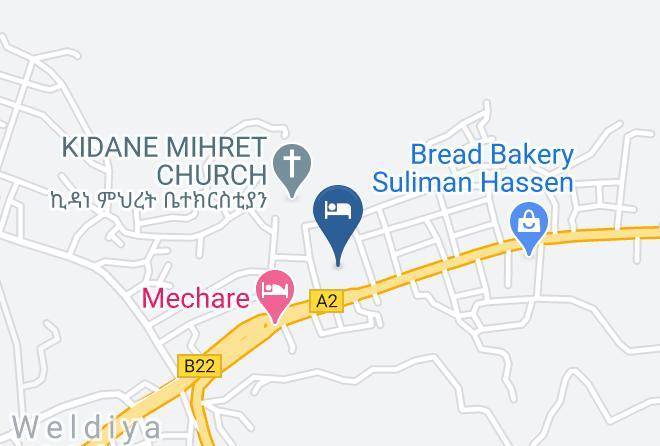 Yeju - Lal Hotel Woldiya Maps