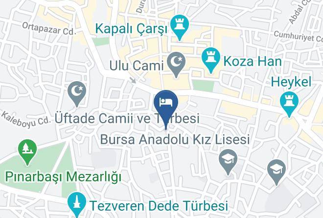 Osmangazi - Lal Otel Maps