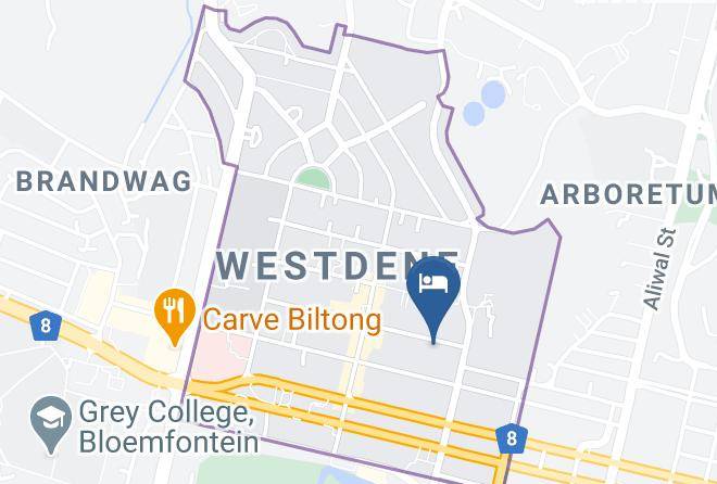 Mangaung - Lala Dene Lodge Maps