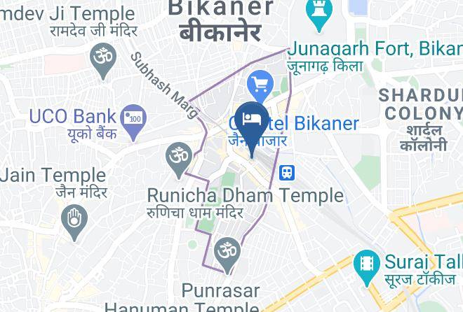 Bikaner - Lala Ji The Hotel Maps