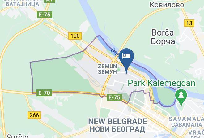 Belgrade City - Lala Luxury Suites Maps