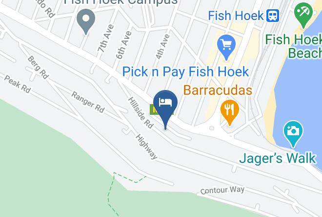City Of Cape Town - Lala Phantsi Inn B&b Maps