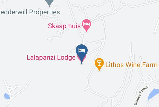 City Of Cape Town - Lalapanzi Lodge Maps