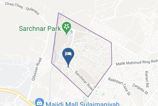 Sulaymaniyah - Lalazar Hotel And Restaurant Maps