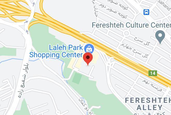 Tabriz - Laleh Park Hotel Maps