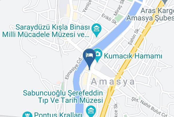 Amasya Pirincci - Lalehan Hotel Maps