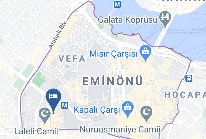 Fatih - Laleli Gonen Hotel Maps
