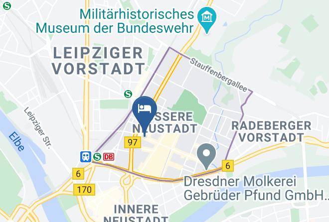 Dresden - Lalelu Hostel Maps