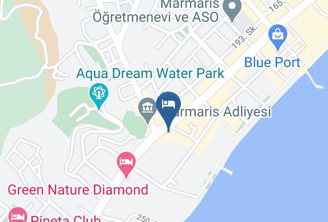 Marmaris - Lalila Blue Suites Maps