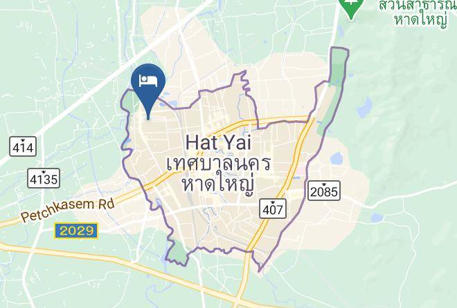 Amphoe Hat Yai - Lalita Boutique Hotel Maps