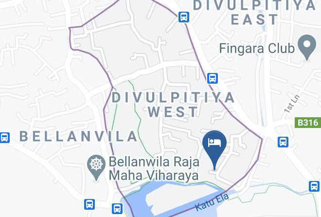 Lalix Hotel Colombo Map