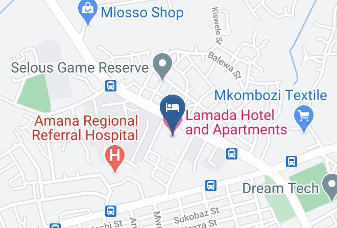 Kinondoni - Lamada Hotel And Apartments Maps