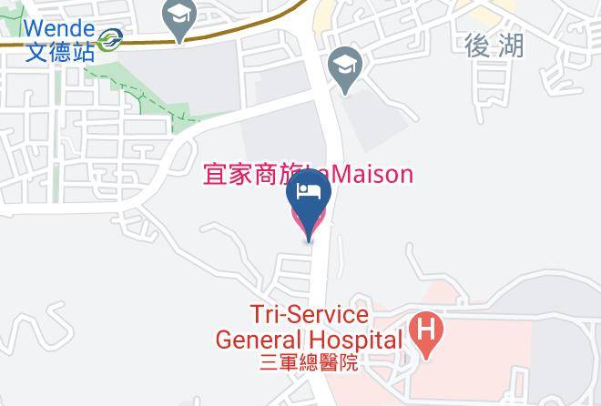 Neihu District - Lamaison Hotel Maps
