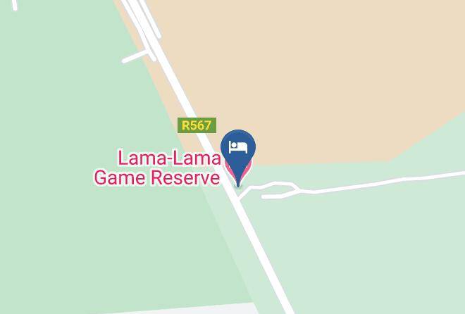 City Of Tshwane - Lama Lama Game Reserve Maps