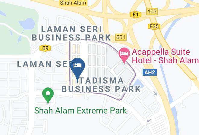 Petaling - Laman Green The Boutique Hotel Maps