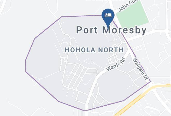 Port Moresby - Lamana Hotel Maps