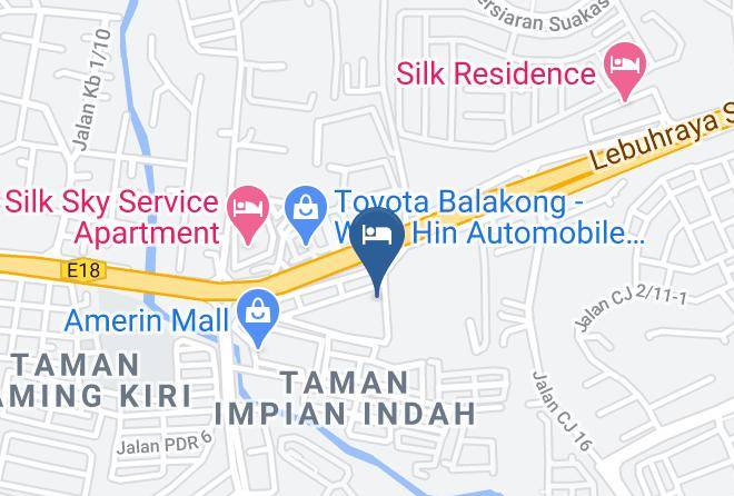 Hulu Langat - Lamani Simfoni Maps