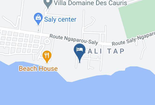 Mbour - Lamantin Beach Resort & Spa Maps