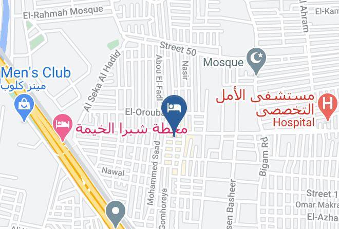Shubra El Kheima - Lamar Hotel Maps