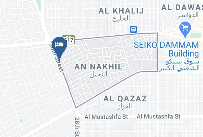 Dammam - Lamar Suites Hotel Maps