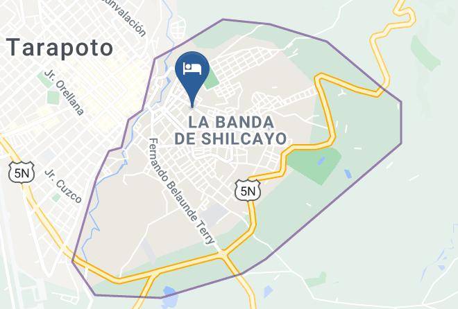La Banda De Shilcayo - Lamas Hospedaje Hoteles En Tarapoto Maps