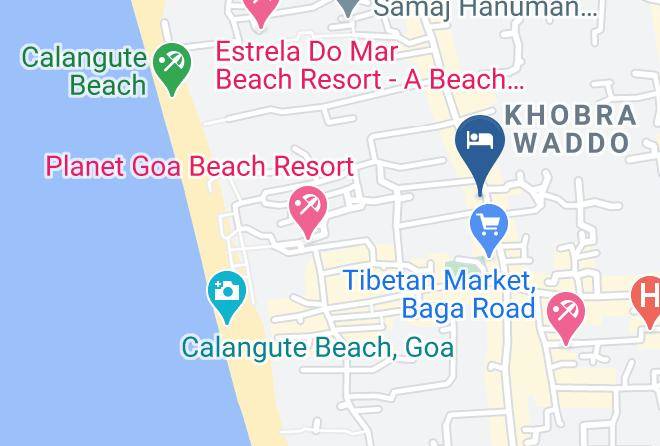 Bardez - Lambana Resort Maps