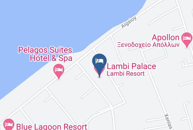 Kos - Lambi Resort Maps