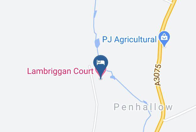 Cornwall - Lambriggan Court Maps