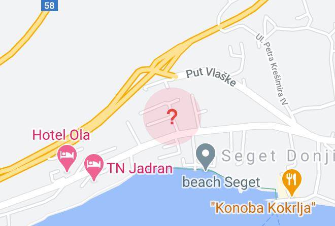 Donji Seget - Lambrisa Maps