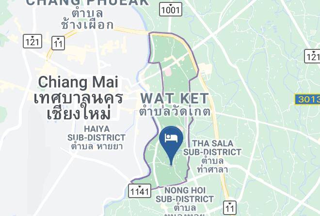 Amphoe Mueang Chiang Mai - Lamduan Boutique Homestay Maps