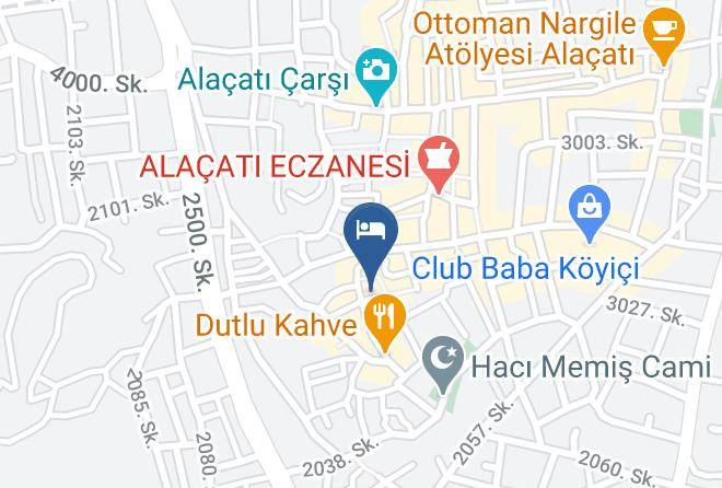 Cesme - Deniz Masali Butik Otel & Bistro Maps