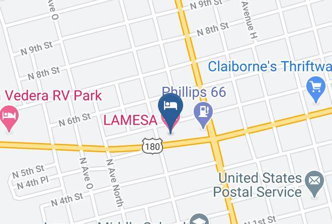 Dawson - Lamesa Motel Maps