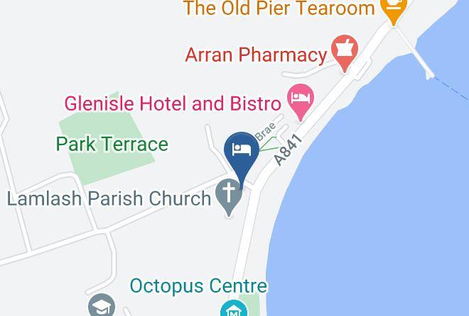 North Ayrshire - Lamlash Bay Hotel Maps