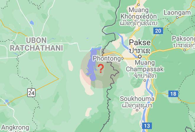 Amphoe Sirindhorn - Lamoon Baan Resort Maps