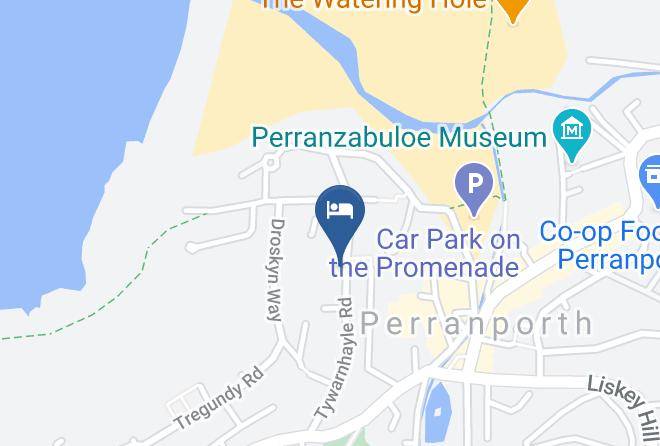 Cornwall - Lamorna Court Bed And Breakfast Maps