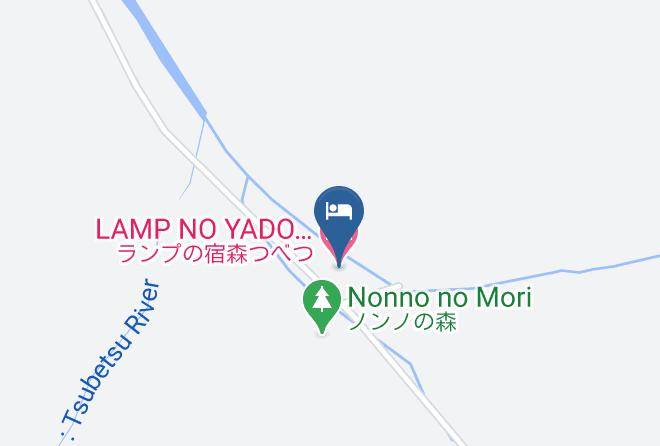Tsubetsu Townabashiri District - Lamp No Yado Moritsubetsu Maps