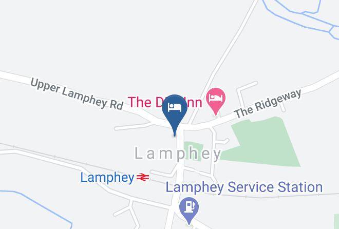 Pembrokeshire - Lamphey Hall Hotel Maps