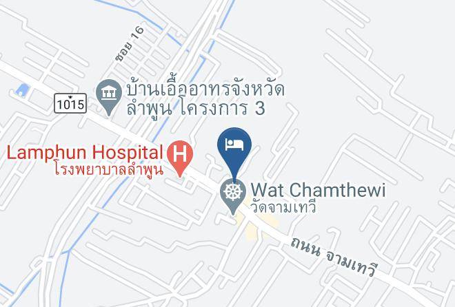 Amphoe Mueang Lamphun - Lamphun Will Hotel Maps