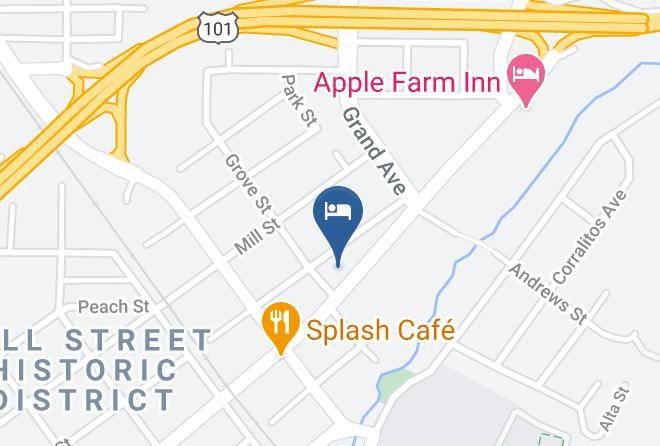 San Luis Obispo - Lamplighter Inn & Suites Maps