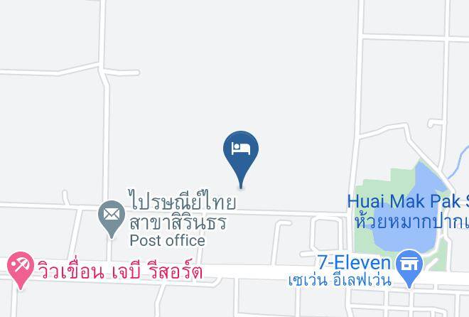 Amphoe Sirindhorn - Lamun Ban Pak Hotel Maps