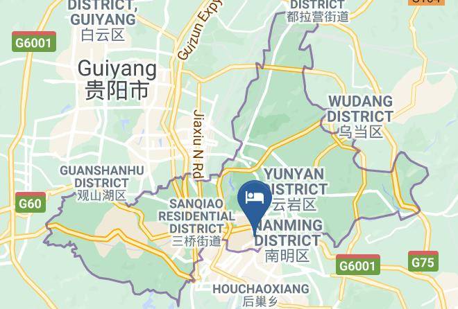 Guiyang - Lan Beike Hotel Maps