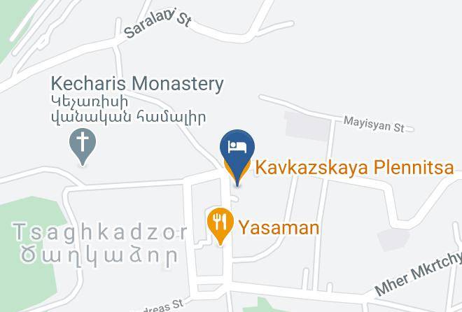 Kotayk - Kecharis Hotel Maps