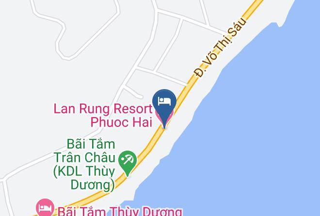 Lan Rung Resort Phuoc Hai Map