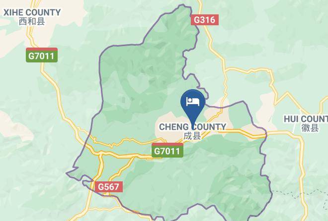 Longnan - Lan Tian Hotel Maps
