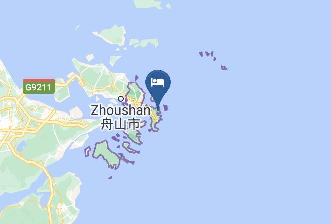 Zhoushan - Lanbao Villa Resort Maps