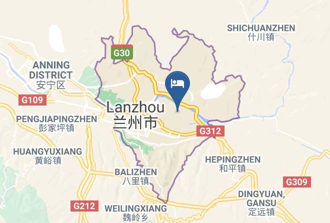 Lanzhou - Lanbo Liangshan Hotel Maps