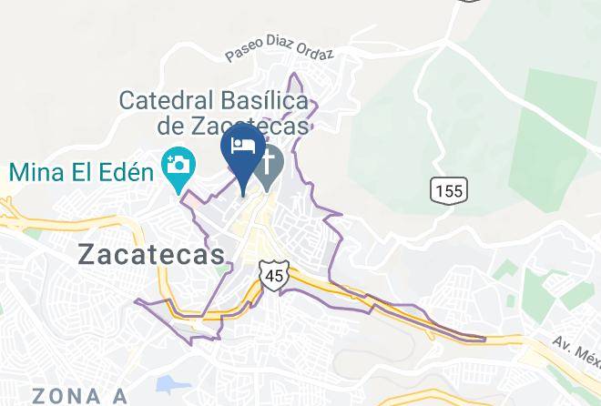 Zacatecas Zacatecas Centro - Lancaster 109 Maps