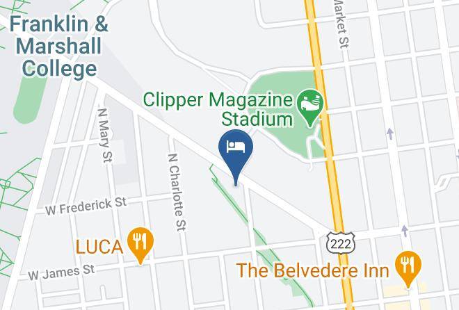 Lancaster - Lancaster Arts Hotel Maps
