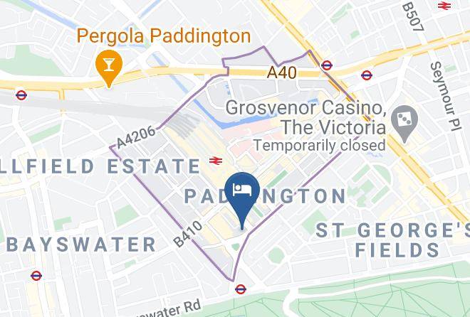 London - Lancaster Court Hotel Maps